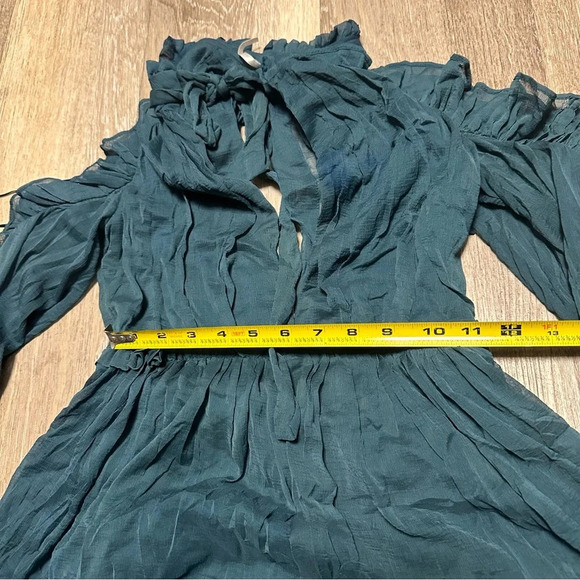 FREE PEOPLE Mini Ruffle Dress - Picture 5 of 9